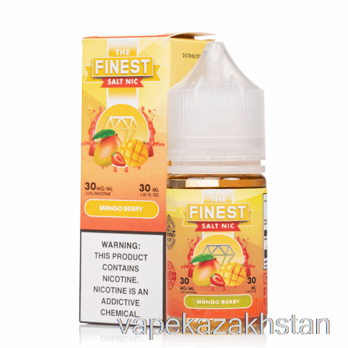 Vape Kazakhstan Mango Berry - The Finest Fruit Edition Salt Nic - 30mL 50mg